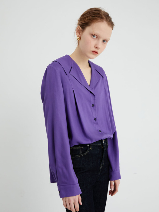 20 SPRING_Violet Sailer Blouse 