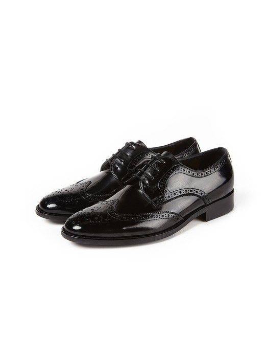 MAY_WING TIP DERBY(BLACK)