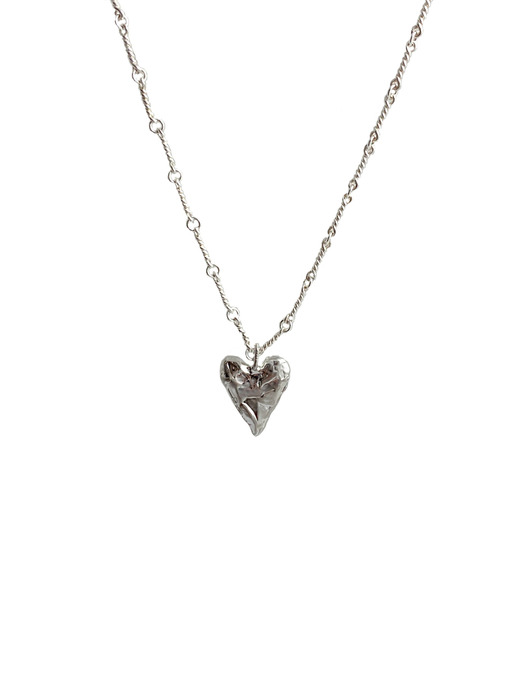 Painting Heart Necklace  페인팅 하트 목걸이