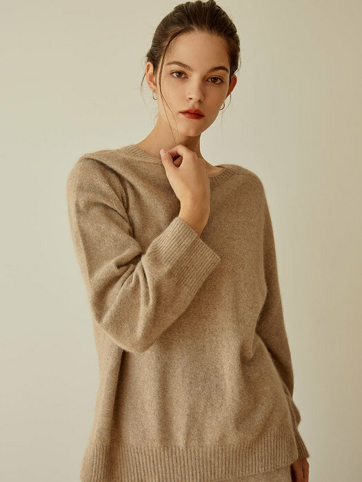 Fox Whole Garment Knit(Beige)