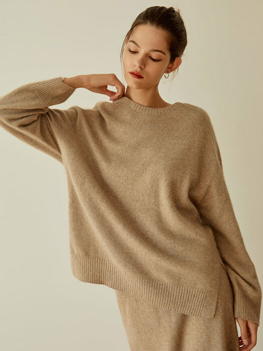 Fox Whole Garment Knit(Beige)