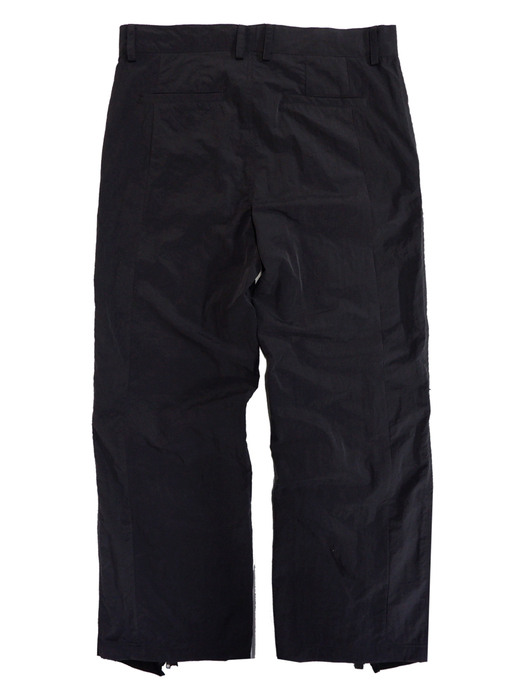 Dark Navy Upcycled Nylon Trousers