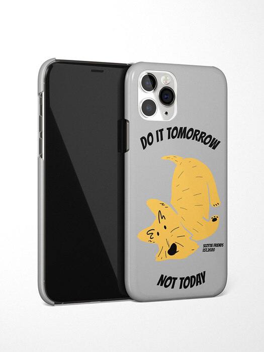 DO IT TOMORROW NOT TODAY - YELLOW