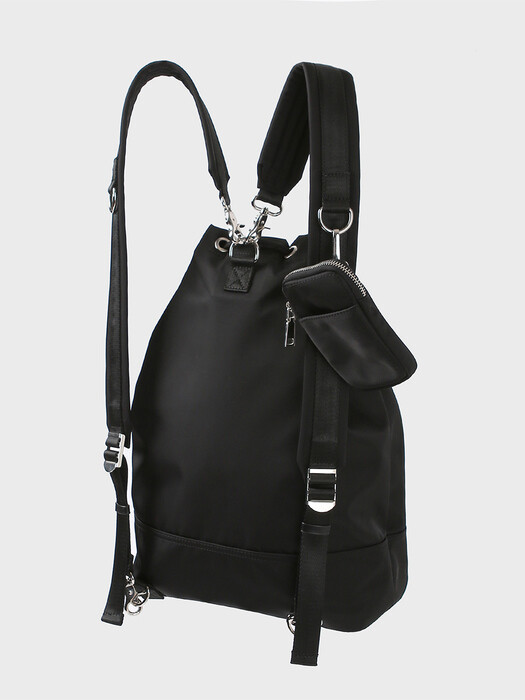 Multi Bucket Bag Black