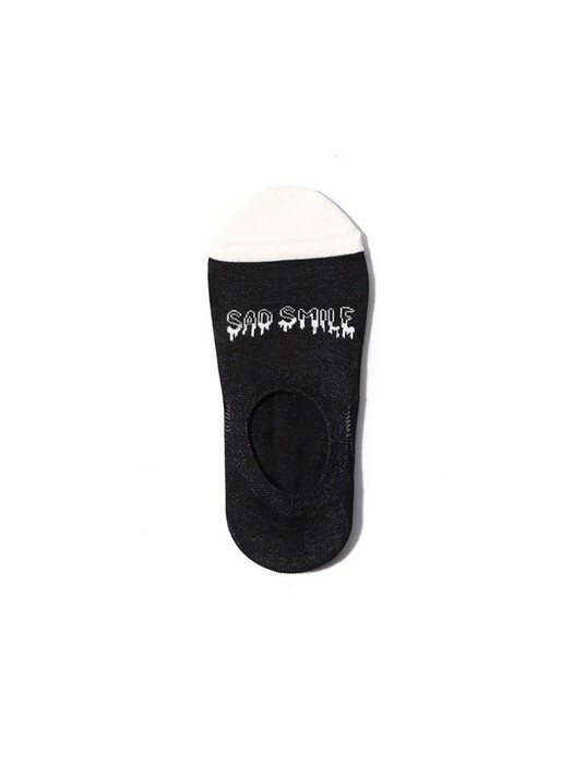 새드스마일 sadsmile lettering hidden socks