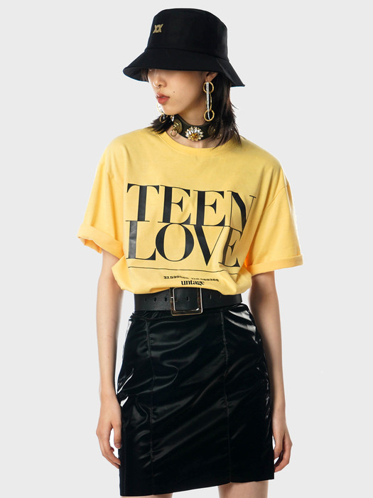 Modern Teen Love T-Shirts[Yellow(UNISEX)]_UTT-ST24