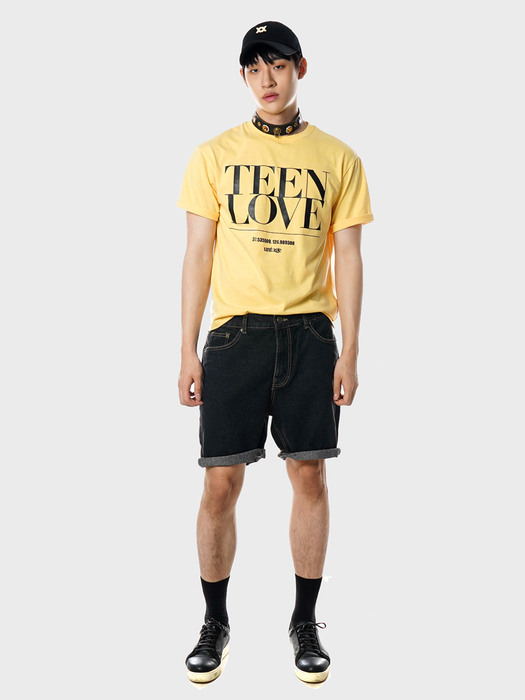 Modern Teen Love T-Shirts[Yellow(UNISEX)]_UTT-ST24