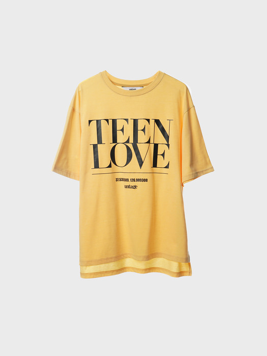Modern Teen Love T-Shirts[Yellow(UNISEX)]_UTT-ST24