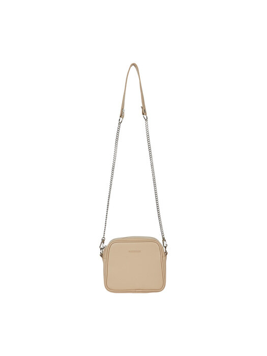 Sister Trapezoid Chain Bag (beige)