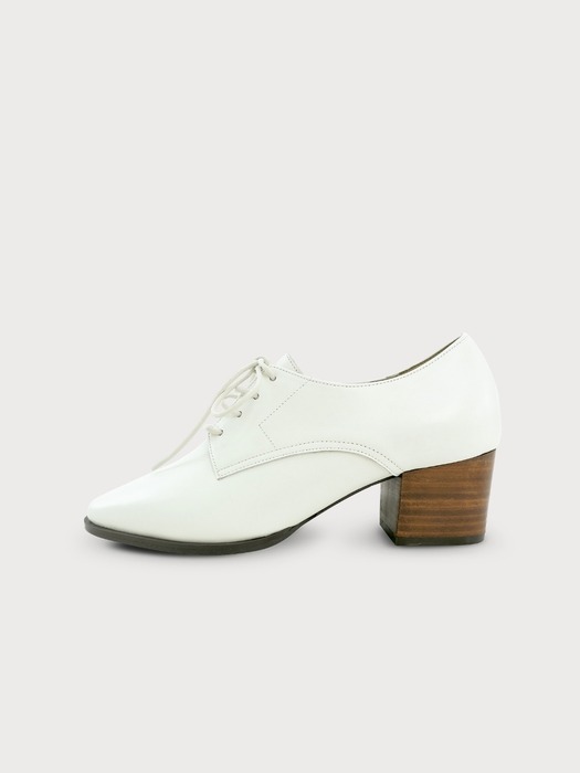 Oxford Lace-Up Middle Hill [Ivory]