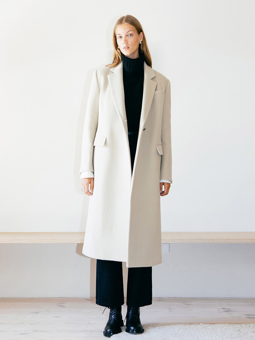 [N]COPENHAGEN Cashmere blended h-line maxi coat (3colors)