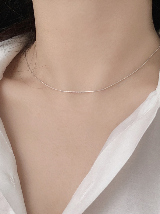 N010_Basic line Necklace