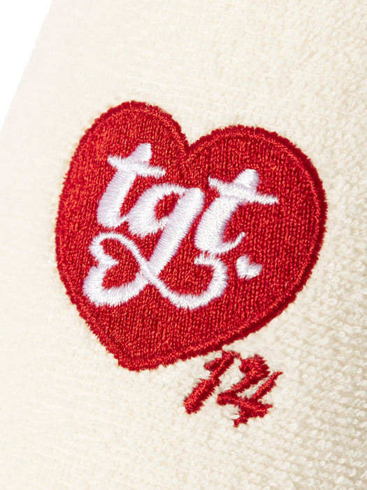 NEO HEART LOGO SLIPPER_OATMEAL