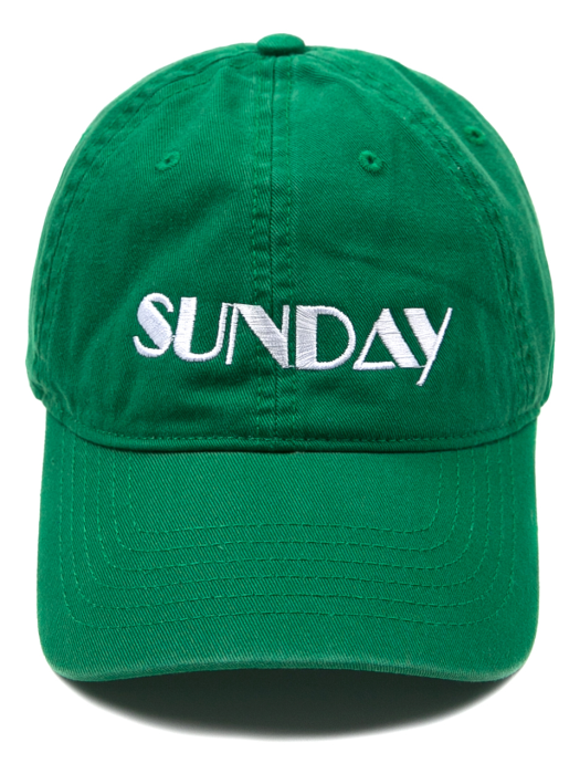 BG284CAP838_SUNDAY WASHING CAP-GREEN