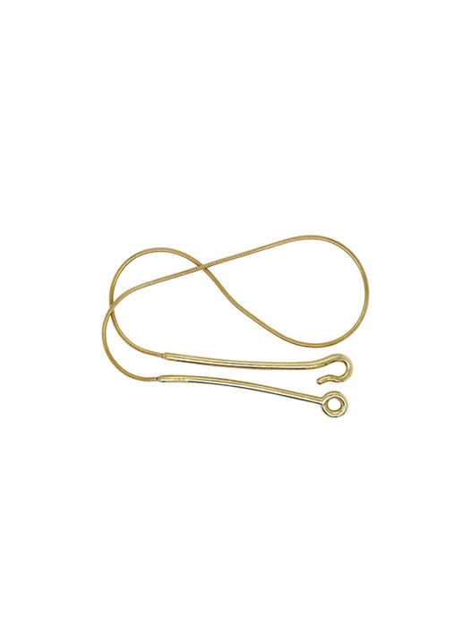 Gold line necklace