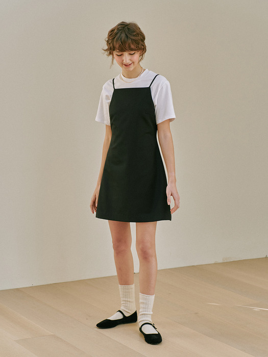 4.47 Lean mini dress (Black)