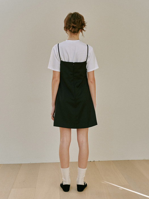 4.47 Lean mini dress (Black)