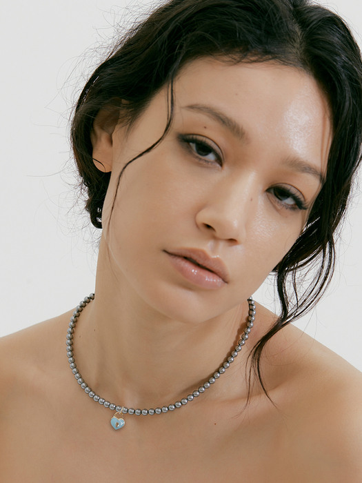[단독] Daily pearl necklace