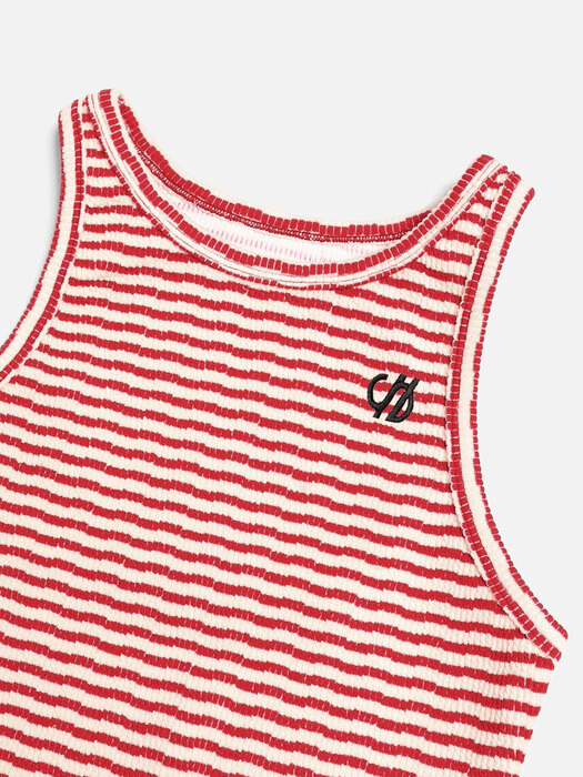 STRIPED TANK TOP RED