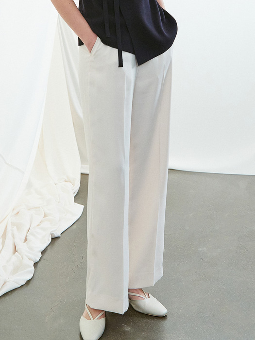 classic pants (ivory)