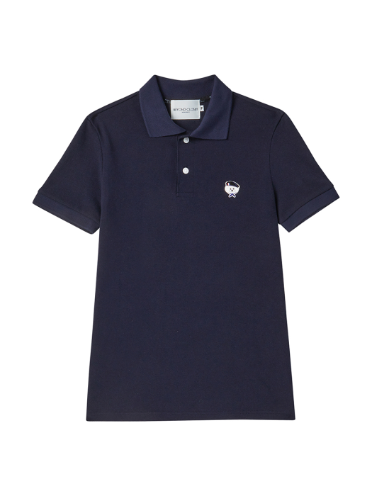 [WOMENS EDITION] NEW PARISIAN LOGO PK 1/2 T-SHIRTS NAVY