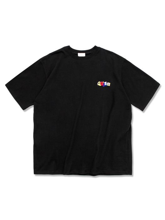 [SAM BY PEN]QUIZ SHORT SLEEVE_BLACK