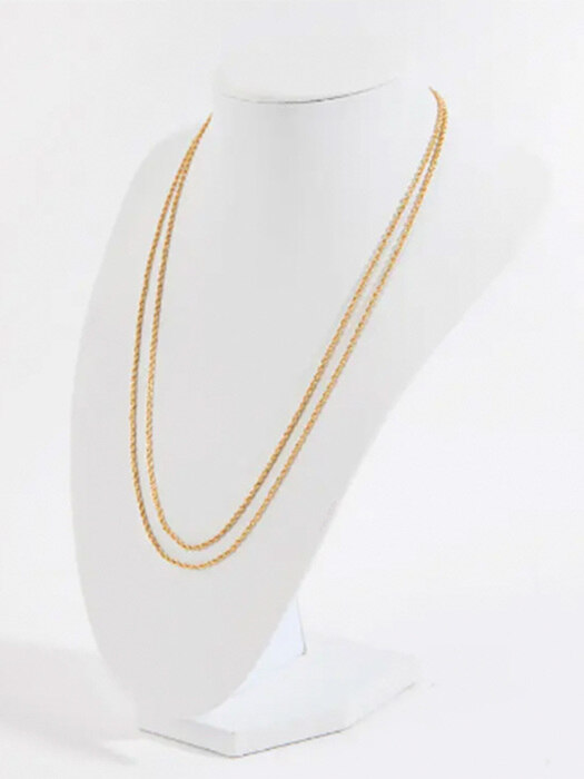 DOUBLE ROPE CHAIN GOLD
