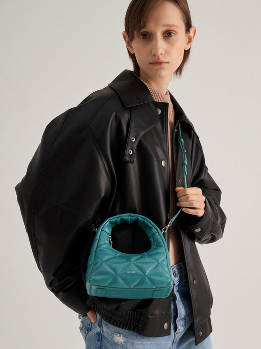 QUILTED MINI TOTE BAG