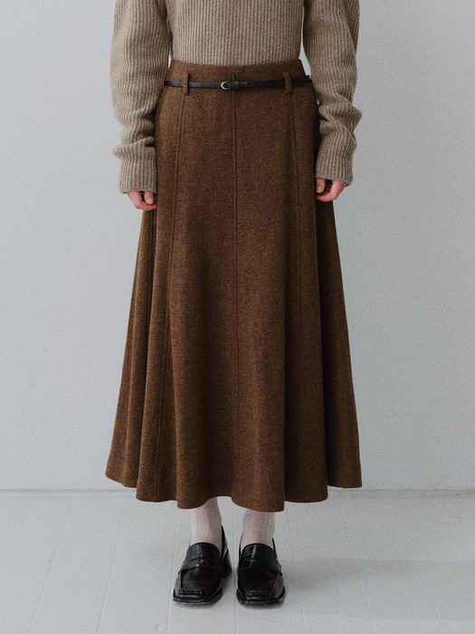 TWW PANEL FLARE SKIRT_2 COLORS