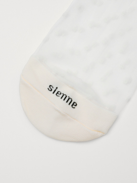 Sienne Lace Socks (Cream)