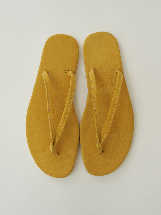 lou suede flip flop [Italian leather] (4colors)