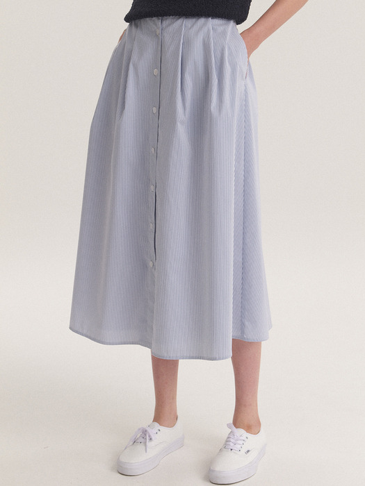 Haru Flare Long Skirt_2color