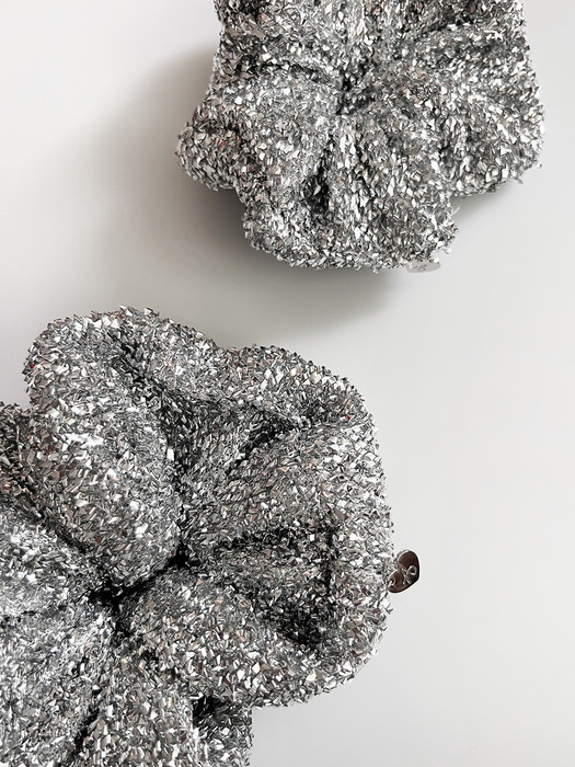 Twinkle Scrunchies / Silver