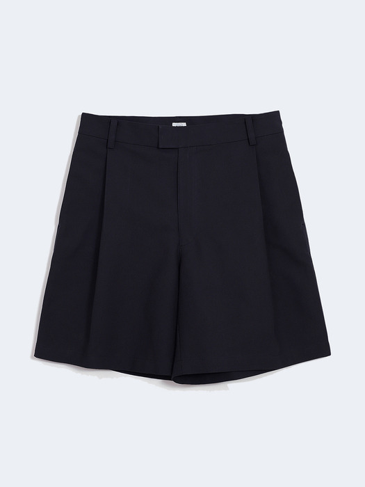 DOUBLE COTTON SHORT (BLACK)