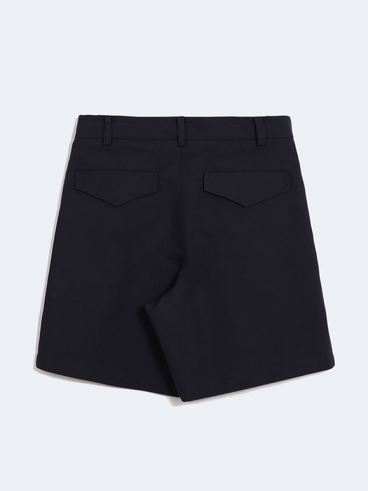 DOUBLE COTTON SHORT (BLACK)