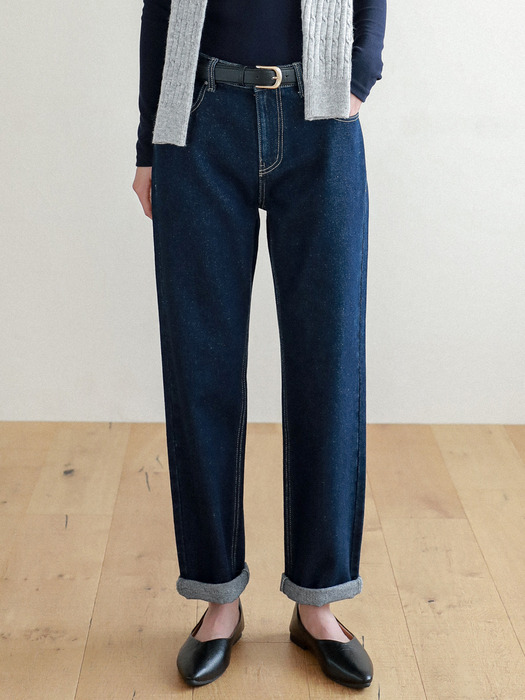 Lossy  boy-fit denim pants_normalblue