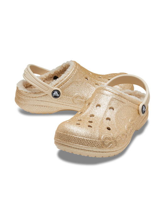 [KIDS] 유아 BAYA LINED GLITTER CLOG T WT (23FKCL207655)