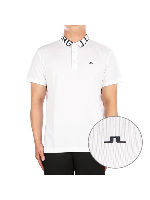 [제이린드버그] 23SS (GMJT07617 0000) 남성 GUS REGULAR 골프 카라 반팔 티셔츠