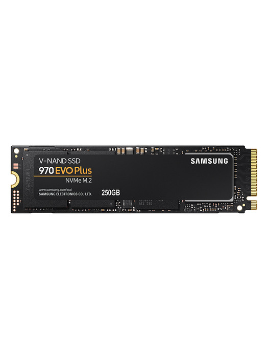 삼성전자 공식인증 SSD 970 EVO Plus M.2 PCIe NVMe 250GB MZ-V7S250BW