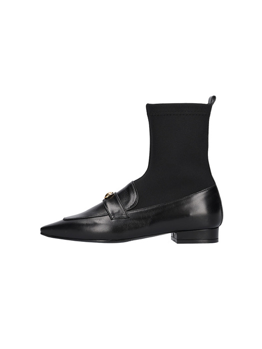 Monica span ankle boots (black)