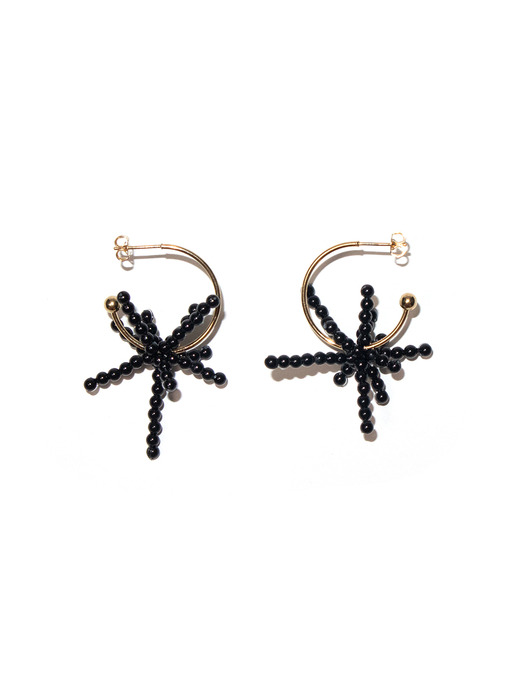 Signature motif Earrings(mini)_Gold│시그니처 모티브 귀걸이(미니)_골드