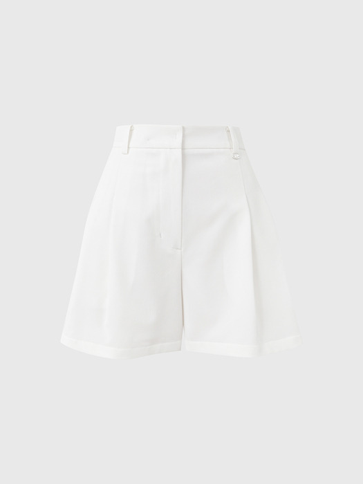 클라라 투 턱 숏 팬츠 / CLARA TWO TUCK SHORT PANTS_3colors