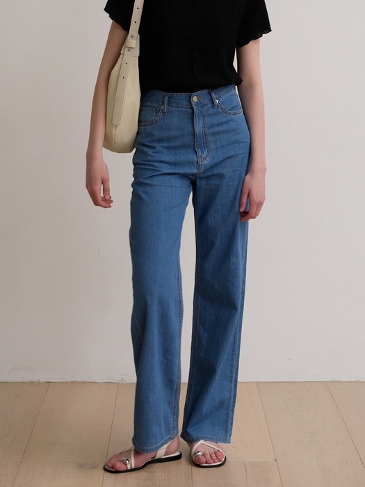 Blue washing summer denim - Blue