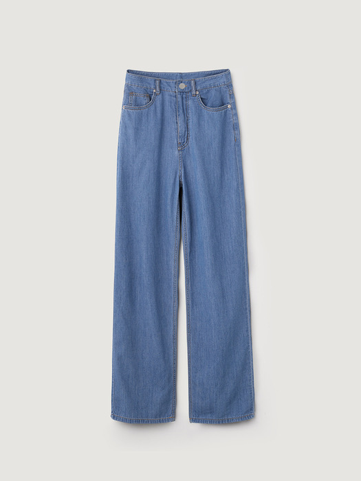 Blue washing summer denim - Blue