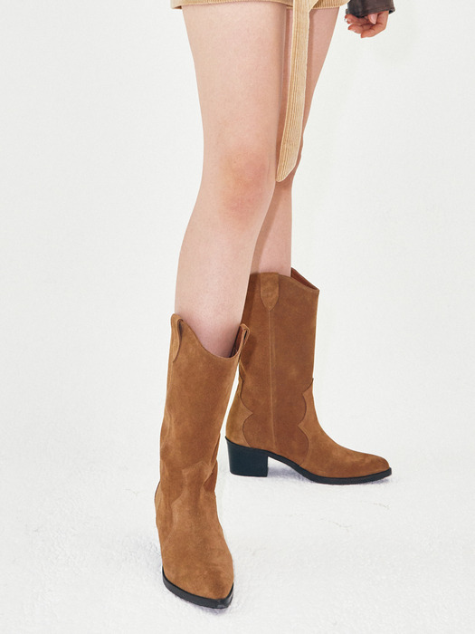 [단독] IS_241725_NOTED WESTERN MIDDLE BOOTS (5COLORS)