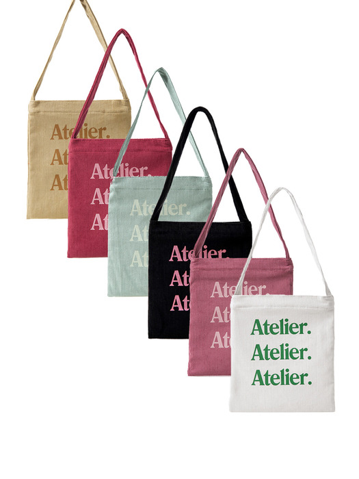 [by Atelier] ATELIER CORDUROY BAG_6 Colors