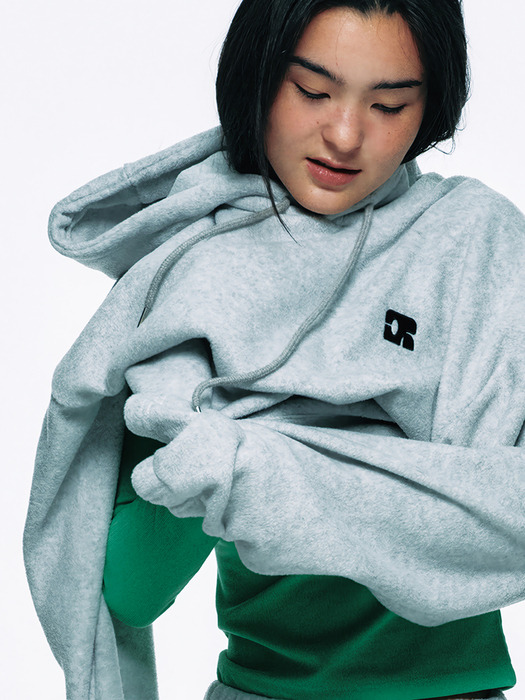 CENTAUR FLEECE HOODY_GREY