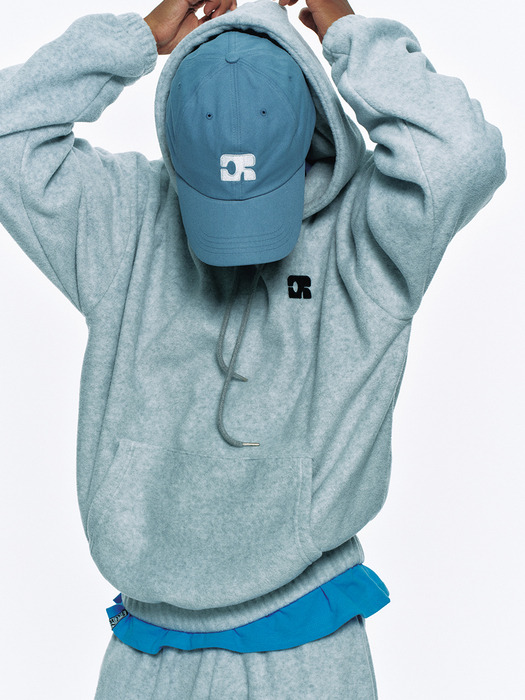 CENTAUR FLEECE HOODY_GREY