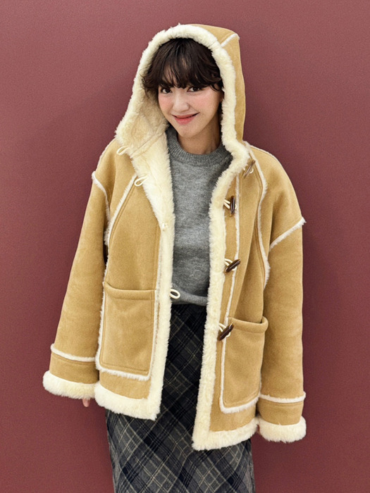 SABLE Hooded Mustang(사블레)_BEIGE