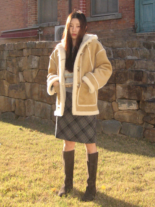 SABLE Hooded Mustang(사블레)_BEIGE